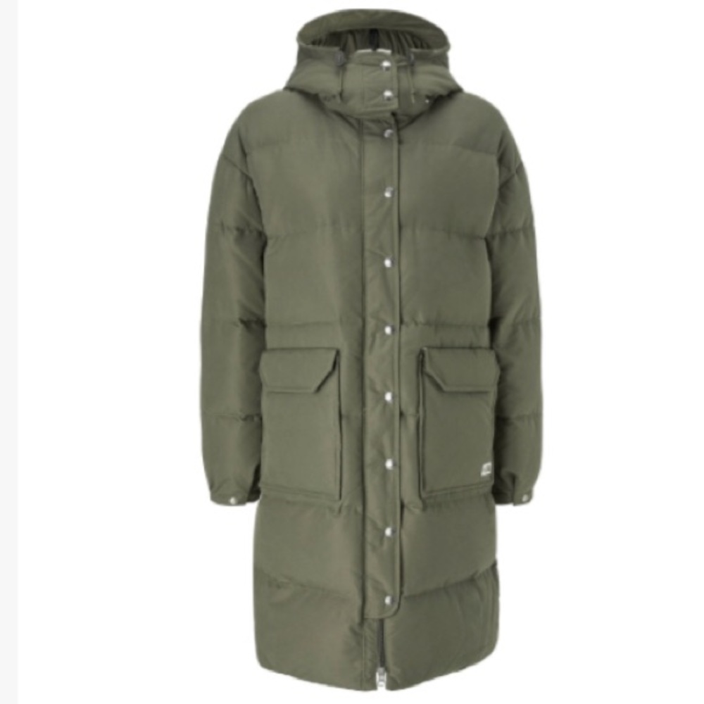 The North Face Sierra Down Parka Taupe Green NWT - Picture 4 of 16